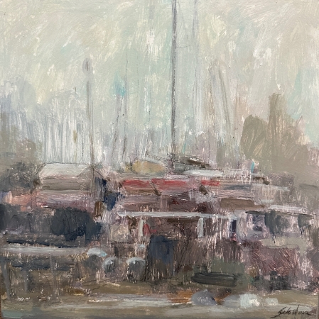 The Boat Yard by artist Sue Sakahara